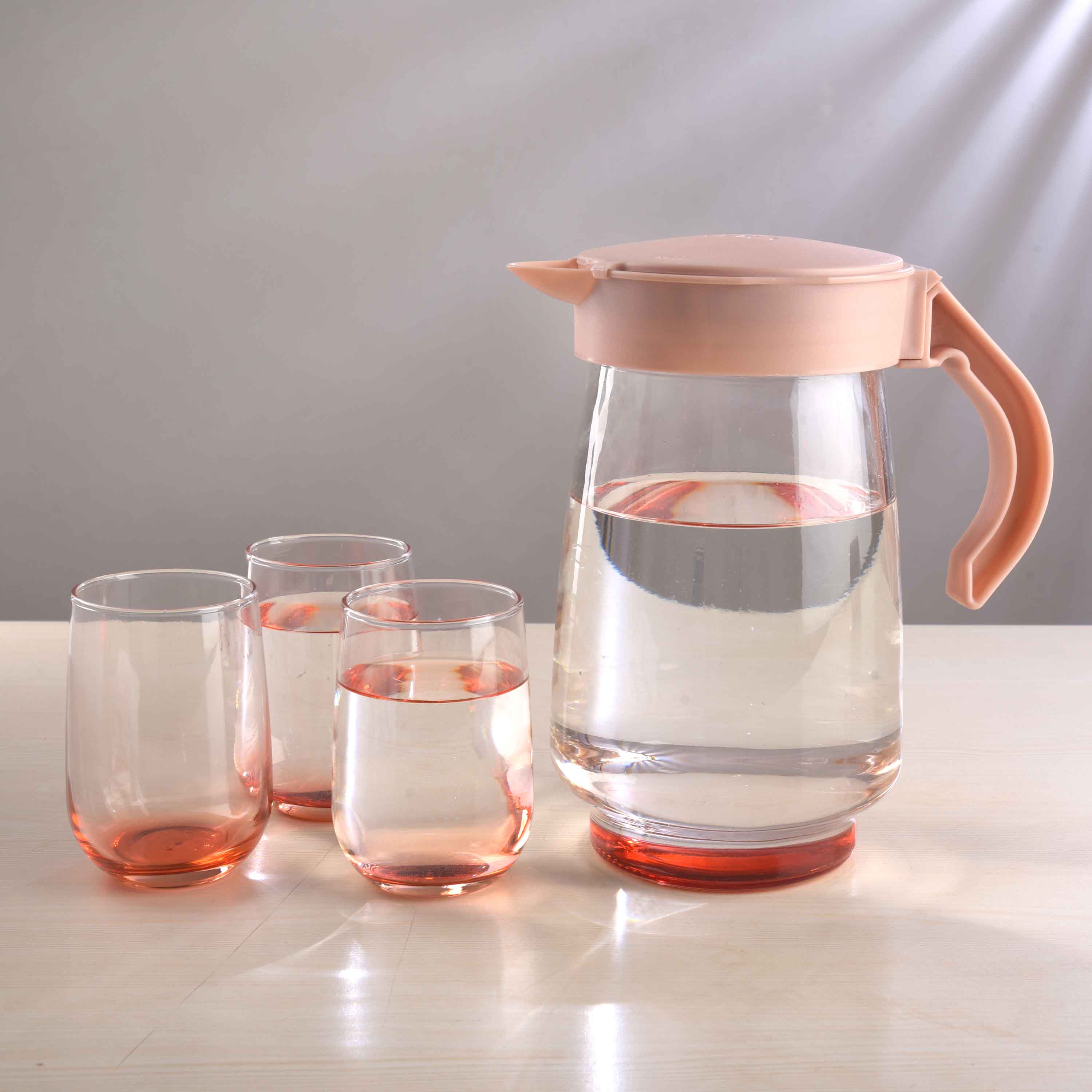 YERA Atlanta Lemon Set Coated (GS1700 + TB10) – Coated Juice Jug & Glasses