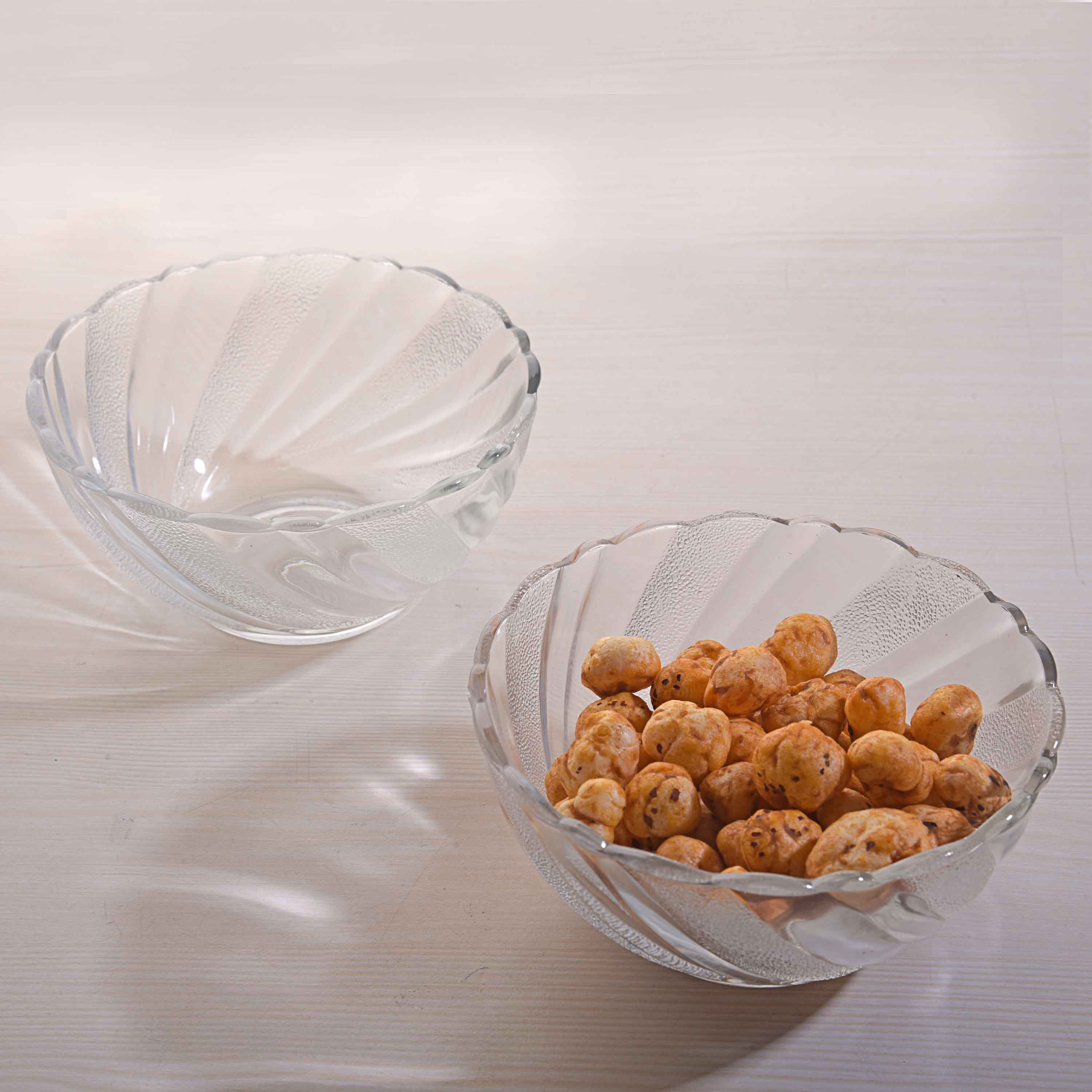 YERA Vista Glass Bowl B12CF, 345ml – Multipurpose Serving & Salad Bowl