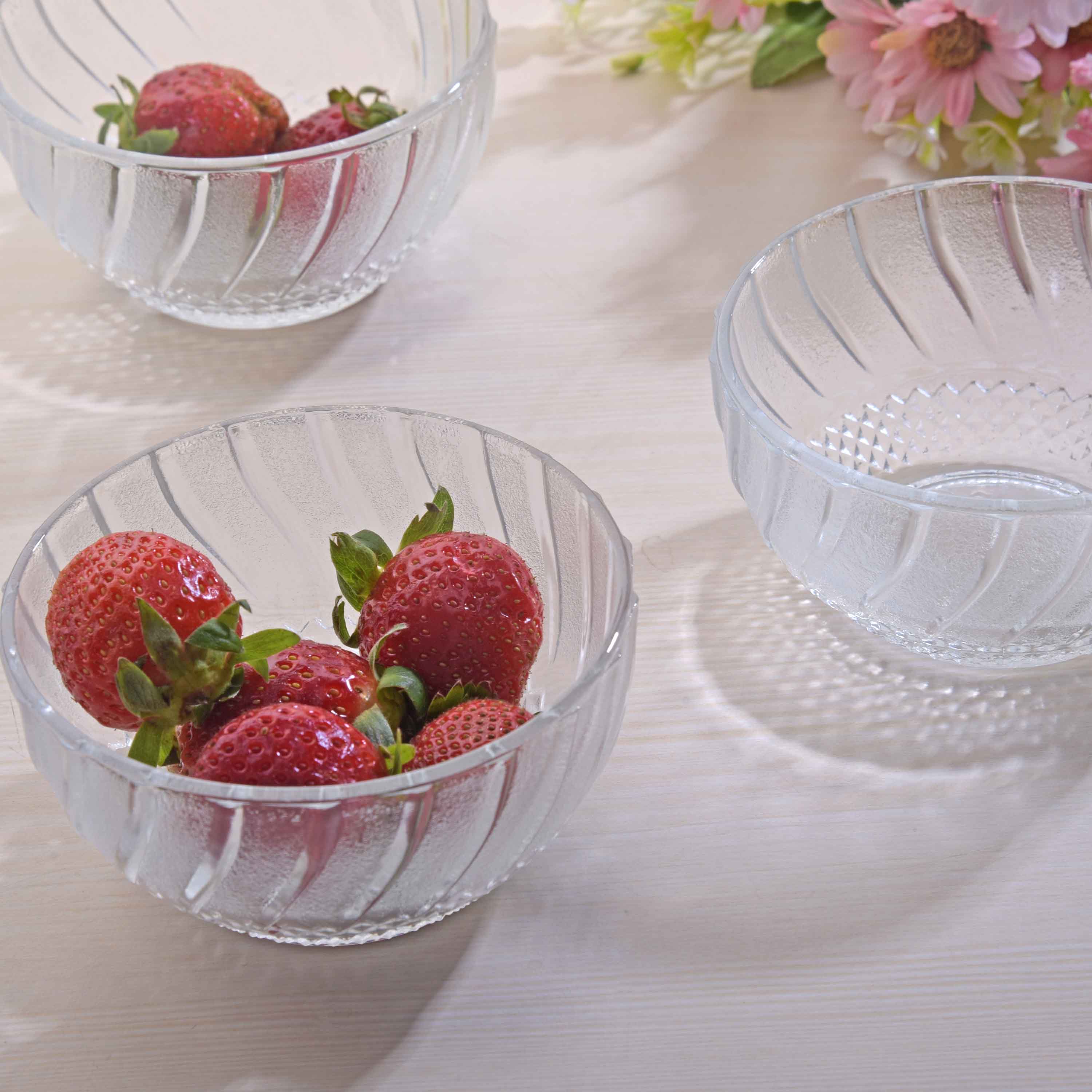 YERA Linea Glass Bowl B7FF – Modern Serving & Dessert Bowls