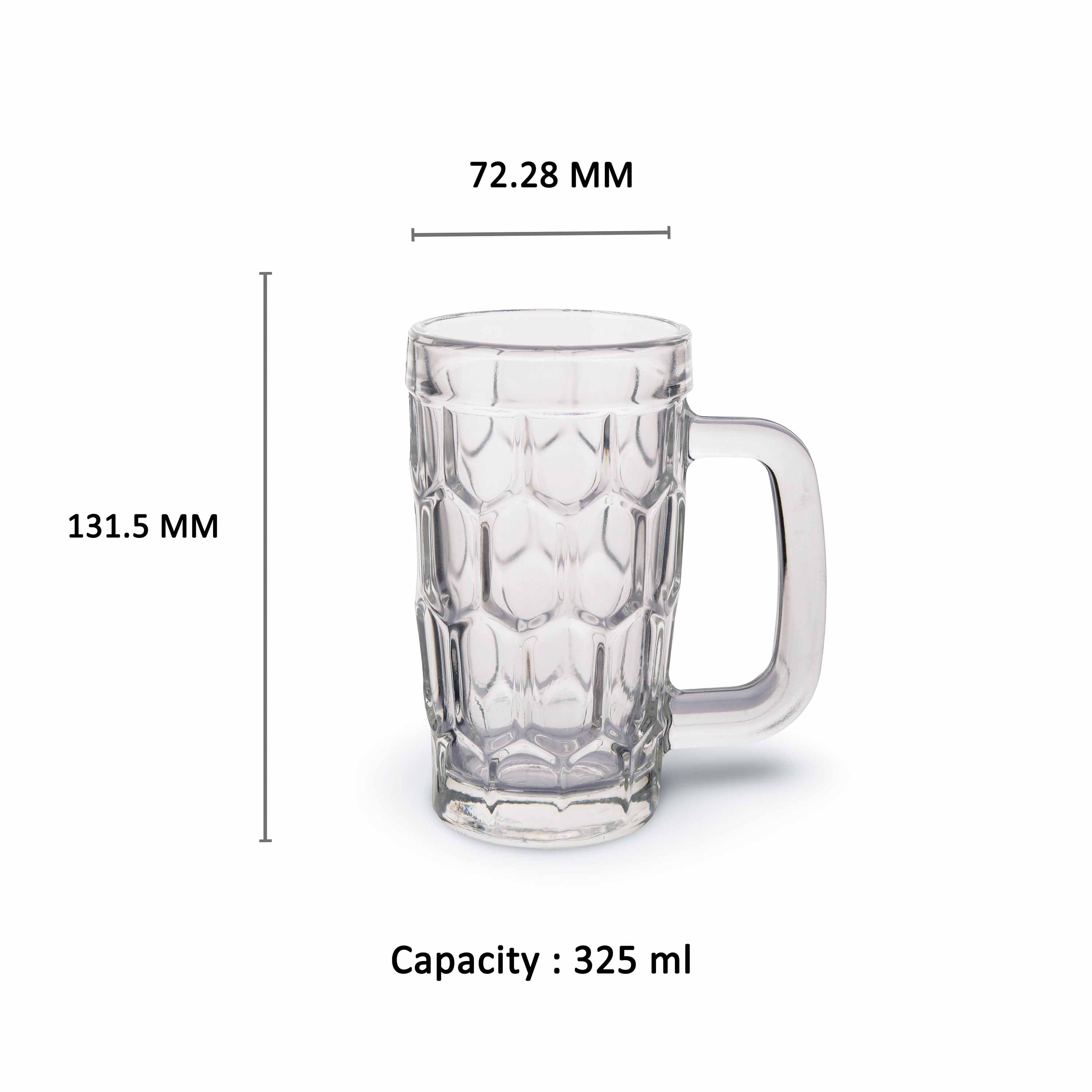 YERA Auburn Lake Mug BM12A, 325ml, Set of 6 Pack