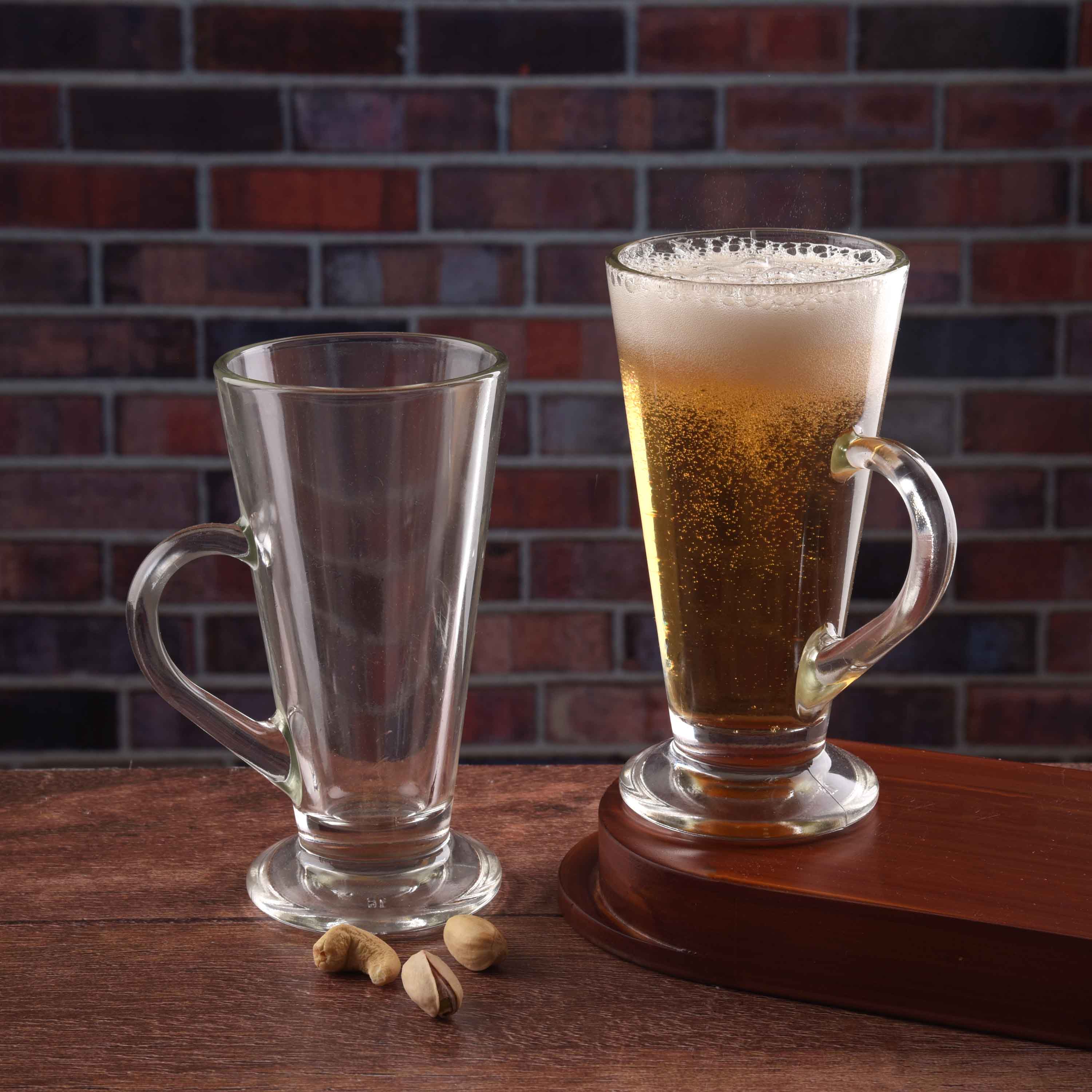 YERA Irish Glass Mug CM225, 225ml, Set of 6 Pack