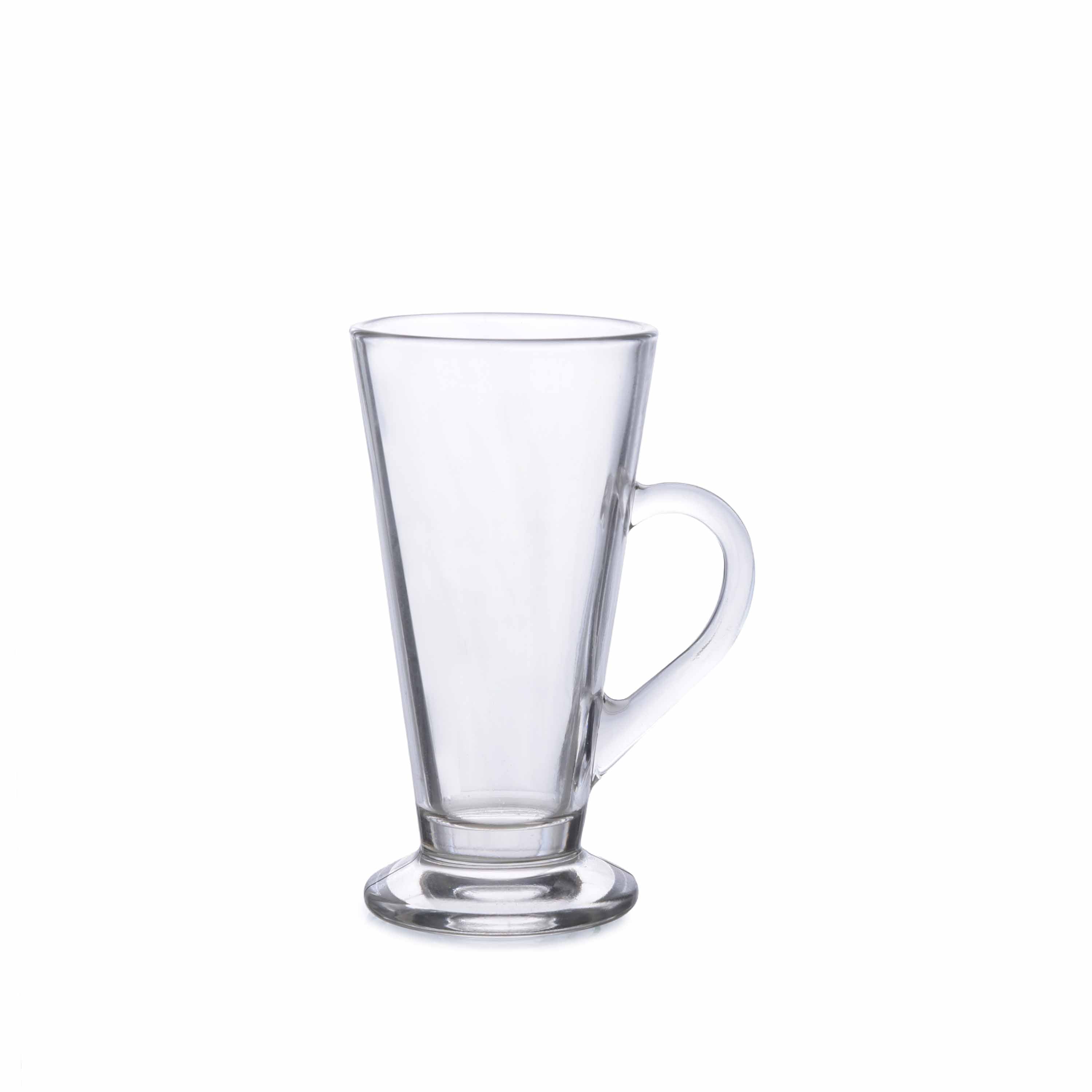 YERA Irish Glass Mug CM225, 225ml, Set of 6 Pack