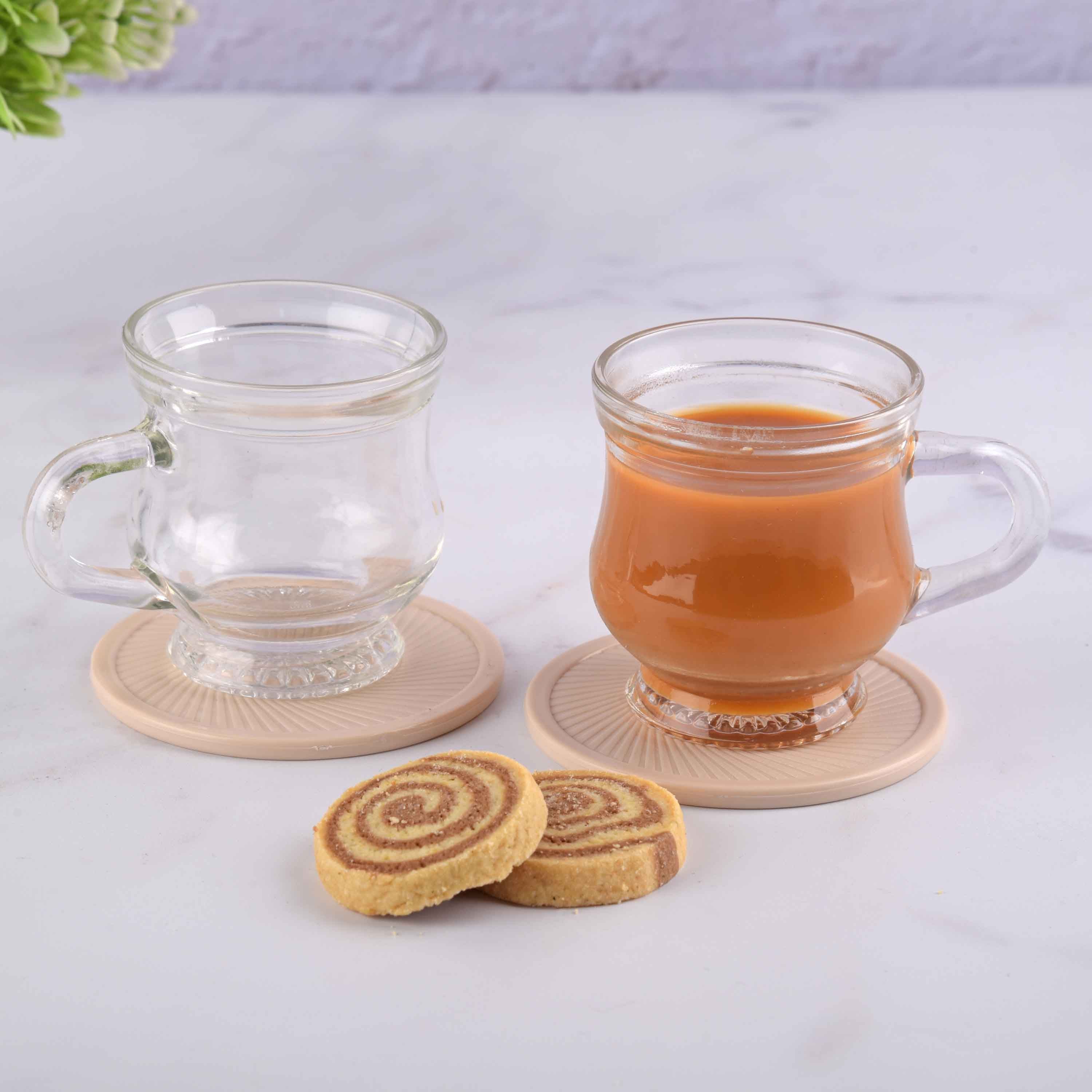 YERA Comfort Glass Tea CT4FS - Plain, 225ml, Set of 6 Pack