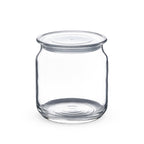 YERA Prima Evita-500 Glass Jar, 470ml, Set of 2 – Airtight Kitchen Storage Jars