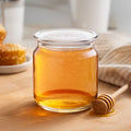 YERA Prima Evita-500 Glass Jar, 470ml, Set of 2 – Airtight Kitchen Storage Jars