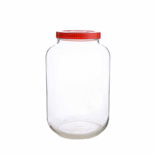 YERA Aahar Glass Storage Jars JR-5, 5650ml, 4 pcs Bulk Pack