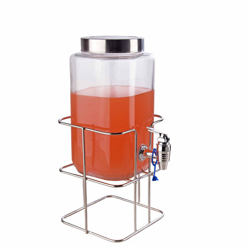 YERA Aquafresh Glass Jar (tap/stand) KSM-4000, 4000ml, 1 pc Pack