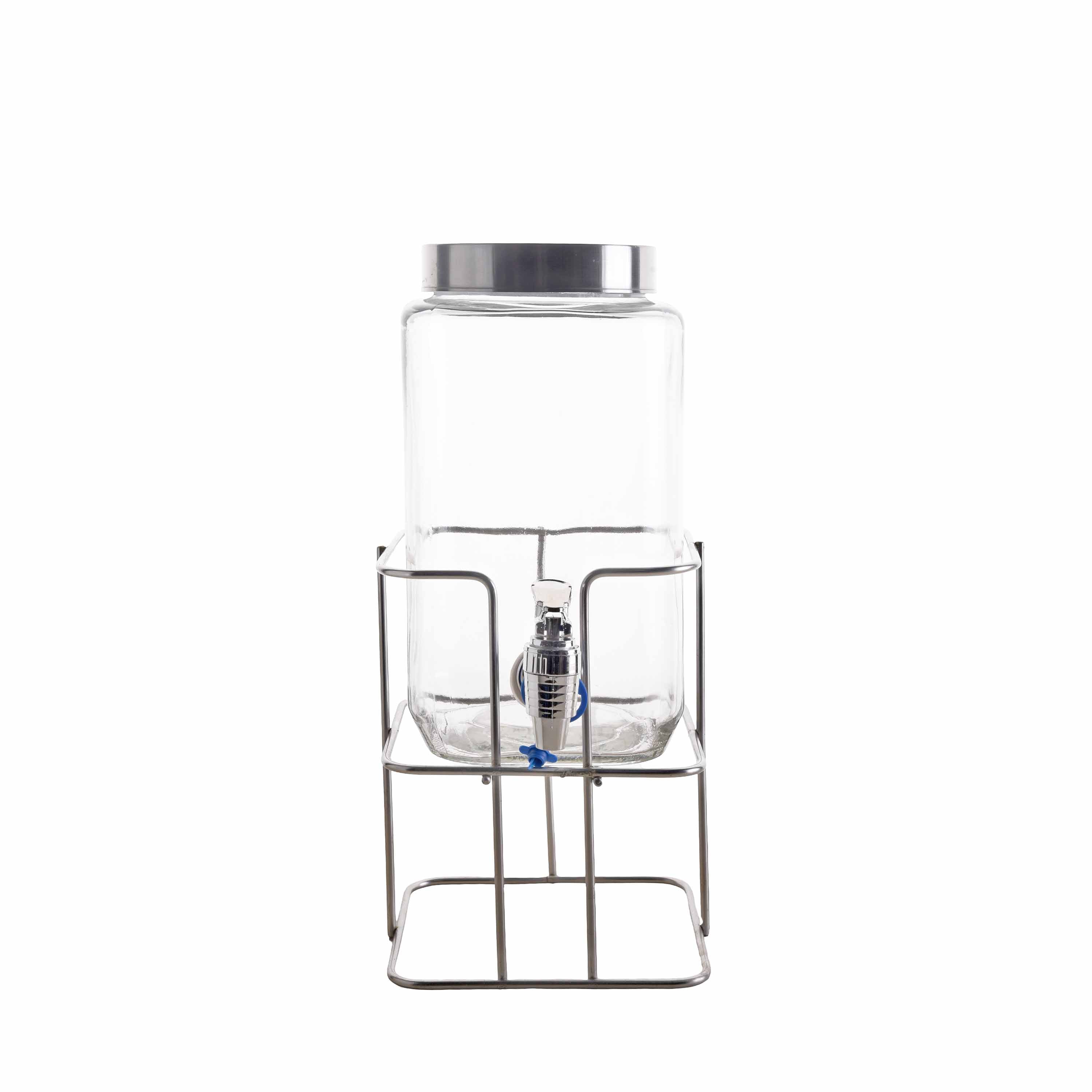 YERA Aquafresh Glass Jar (tap/stand) KSM-4000, 4000ml, 1 pc Pack