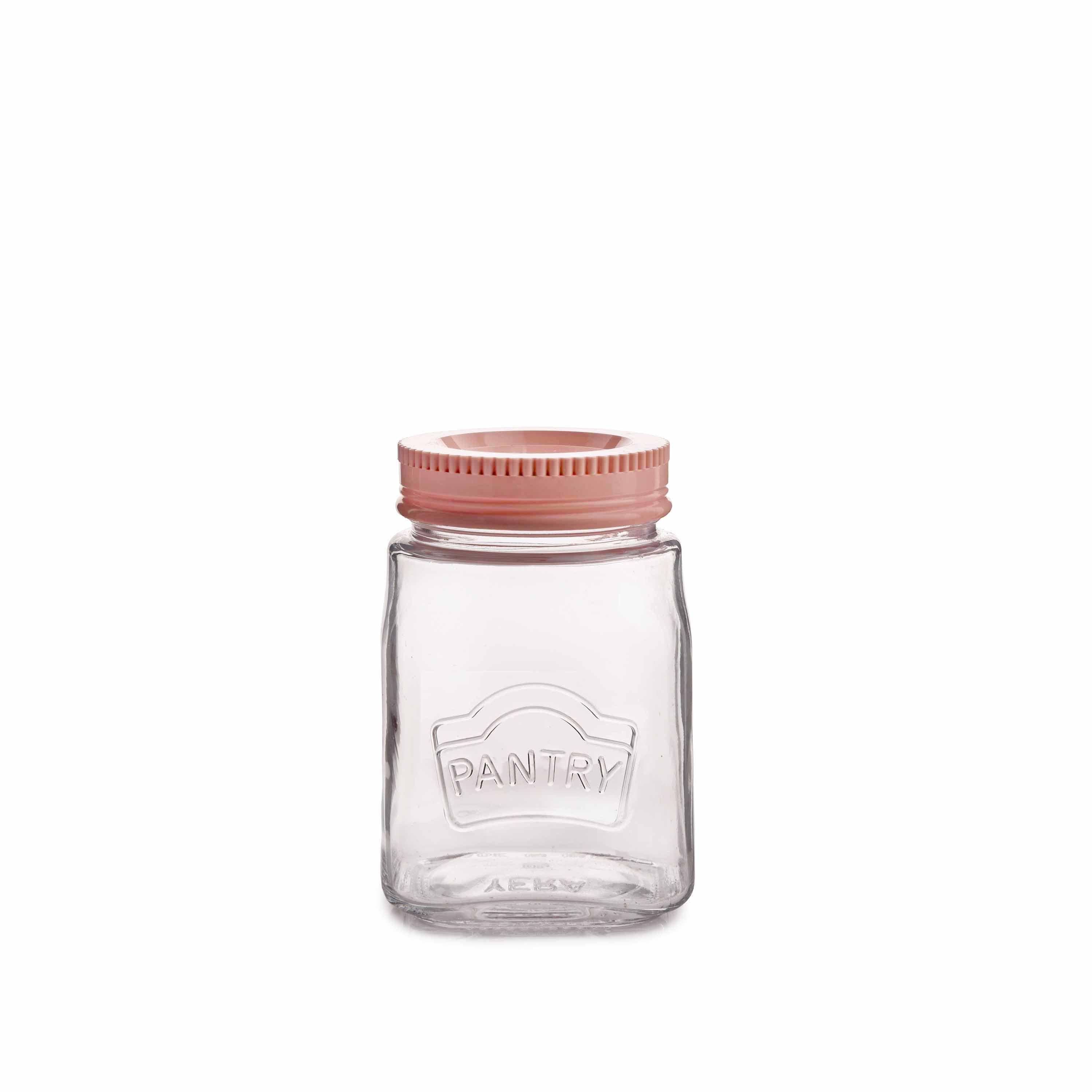 YERA Pantry Glass Storage Jar PJS-300, 300ml, Set of 3 Pack – Airtight Kitchen Pantry Jar