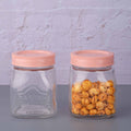 YERA Pantry Glass Storage Jar PJS-550, 300ml, Set of 2 Pack – Airtight Glass Kitchen Storage Jar