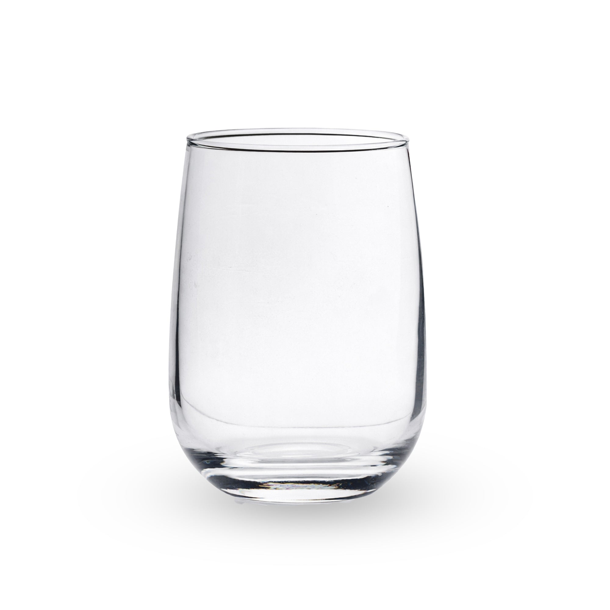 YERA Prima Berlin Plain Glass, 260ml, Set of 6 – Minimalist Glass Tumblers