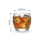 YERA Prima Naples Bar Glass, 335ml, Set of 6 – Bar & Restaurant Drinking Glasses