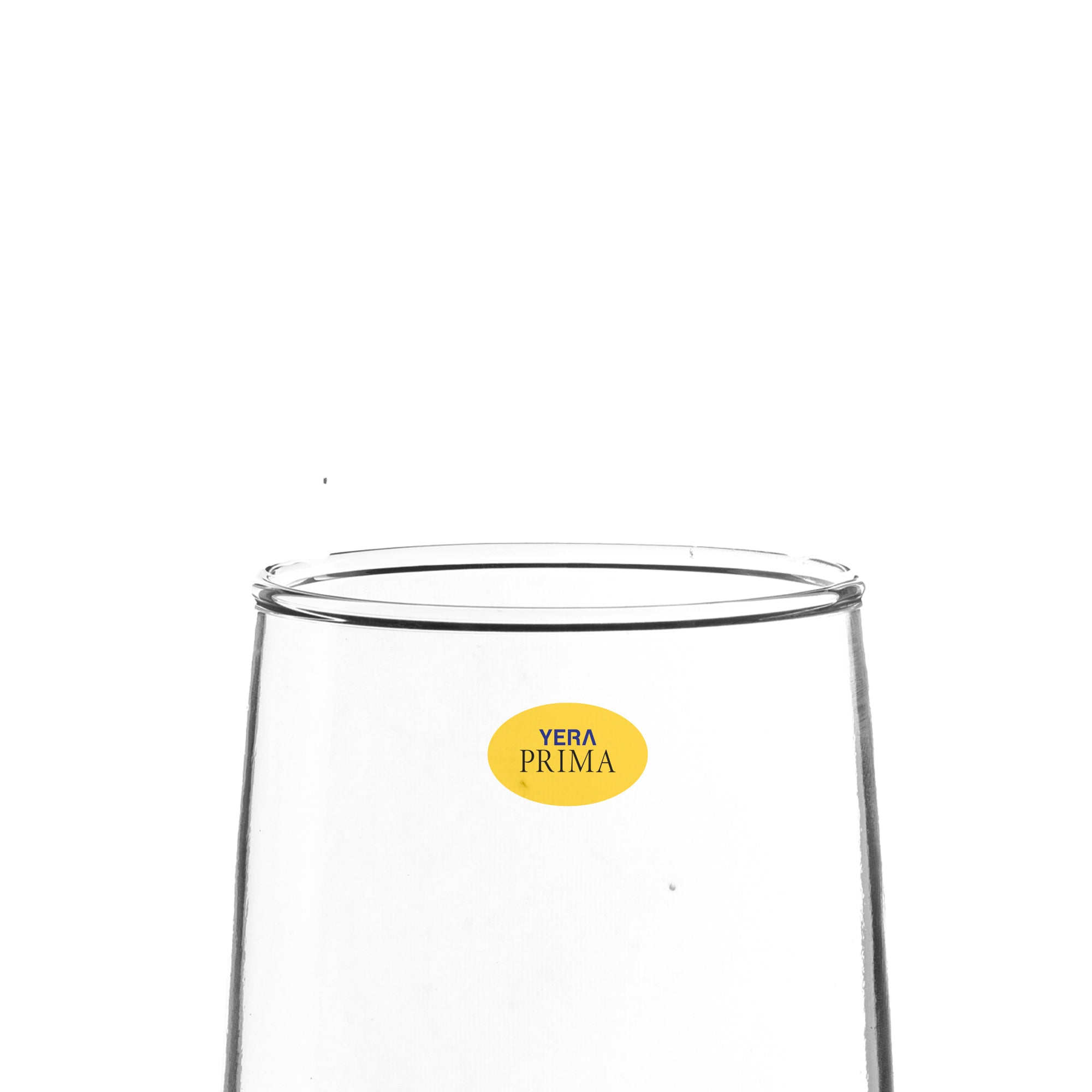 YERA Prima Brussels Glass, 305ml, Set of 6 – Large Capacity Water Glasses