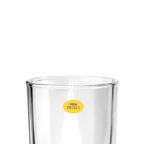 YERA Prima Pyramid Glass Tumbler, 275ml, Set of 6 – Textured Glass Tumblers