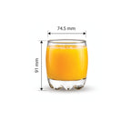 YERA Prima Venice Glass, 300ml, Set of 6 – Elegant Water & Beverage Glasses