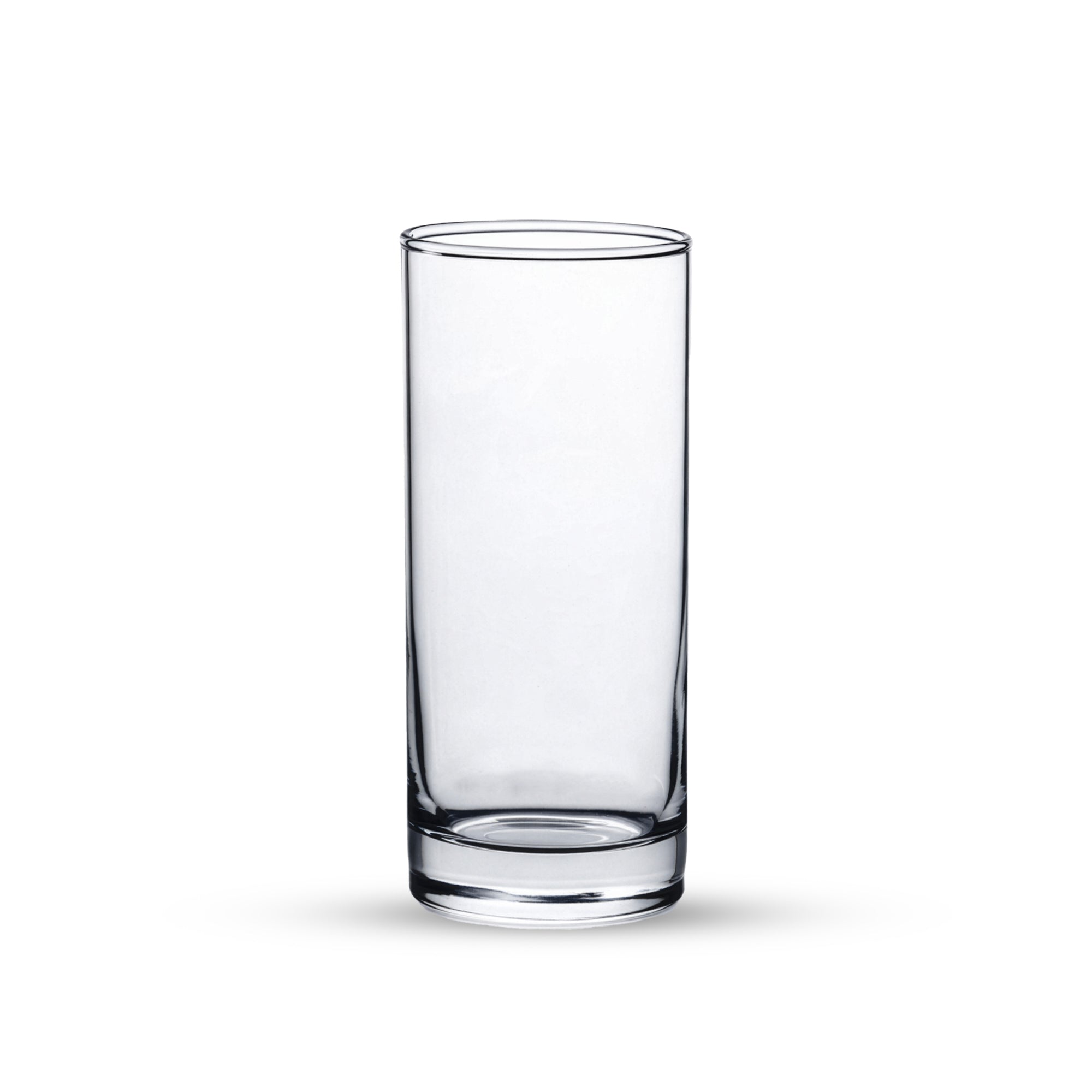 YERA Prima Atlas Straight Glass, 295ml, Set of 6 – Straight Shape Drinking Glasses