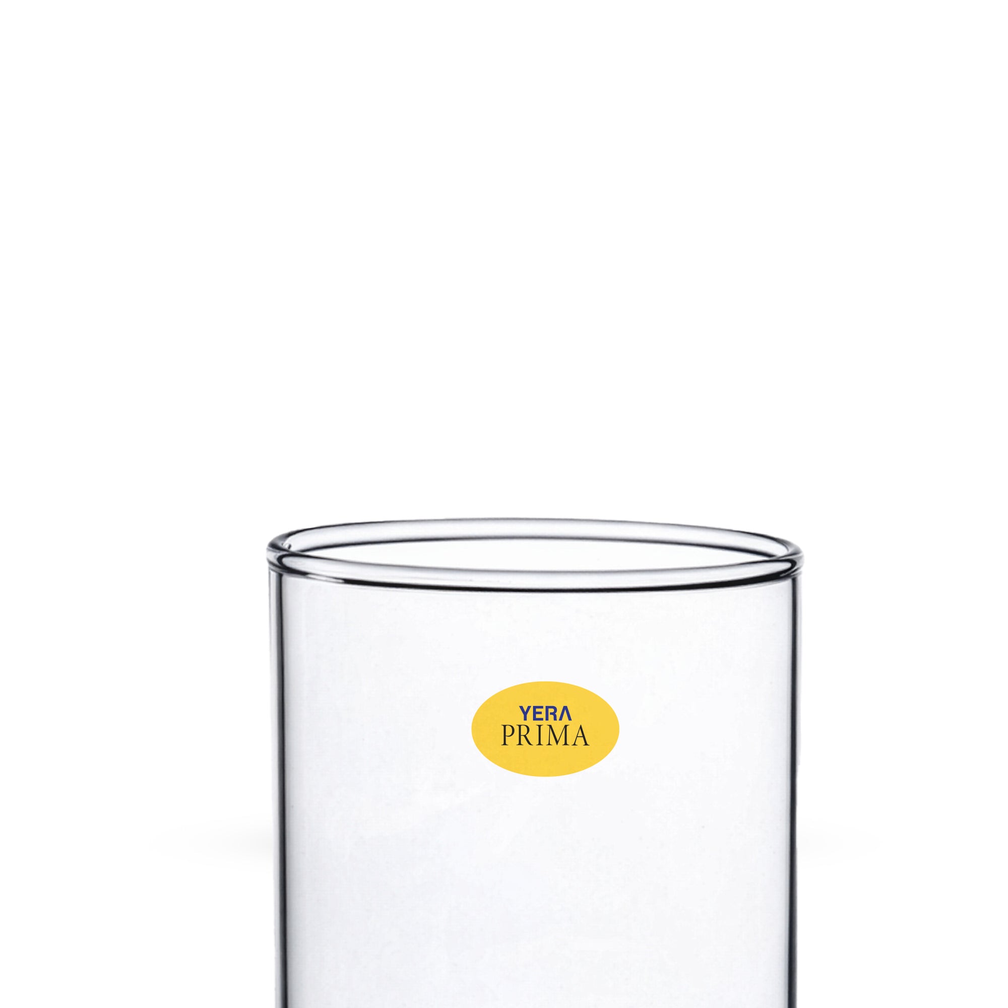 YERA Prima Atlas Straight Glass, 295ml, Set of 6 – Straight Shape Drinking Glasses