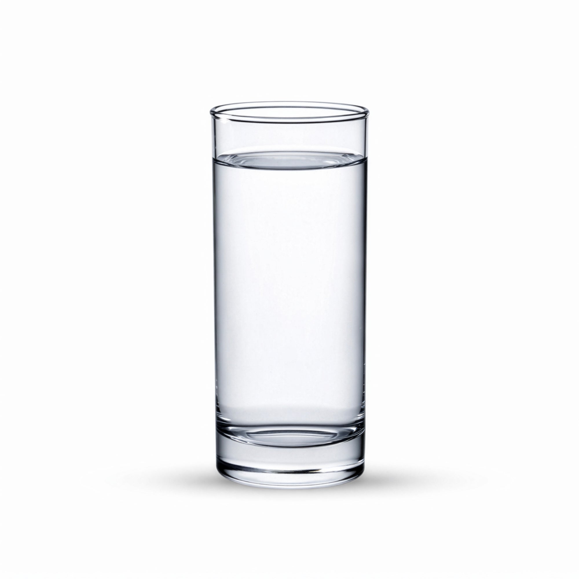 YERA Prima Atlas Straight Glass, 295ml, Set of 6 – Straight Shape Drinking Glasses