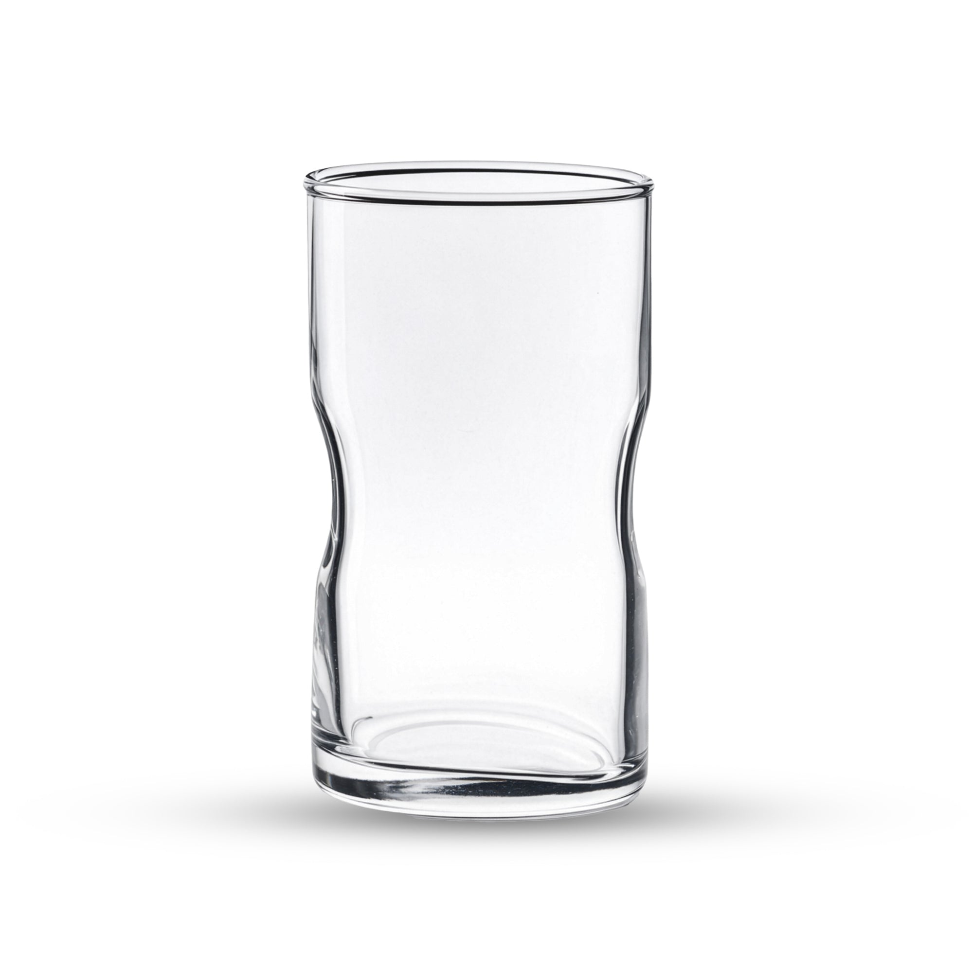 YERA Prima Austin Long Thumb Hold Glass, 285ml, Set of 6 – Ergonomic Grip Glasses