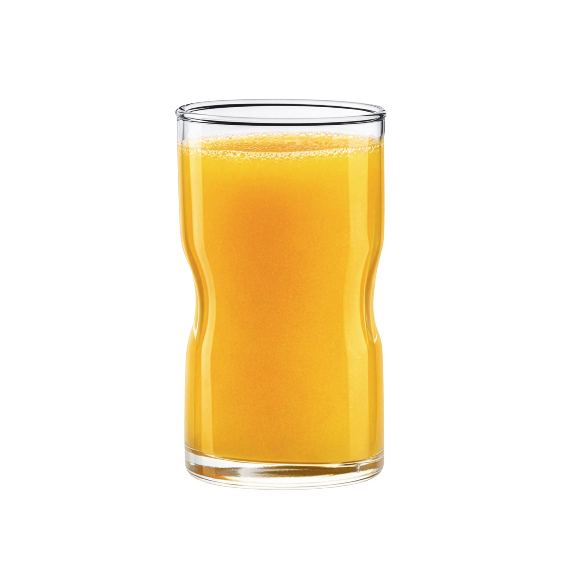 YERA Prima Austin Long Thumb Hold Glass, 285ml, Set of 6 – Ergonomic Grip Glasses