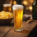 YERA Prima Oslo Pint Glass, 350ml, Set of 6 – Beer & Pint Drinking Glasses