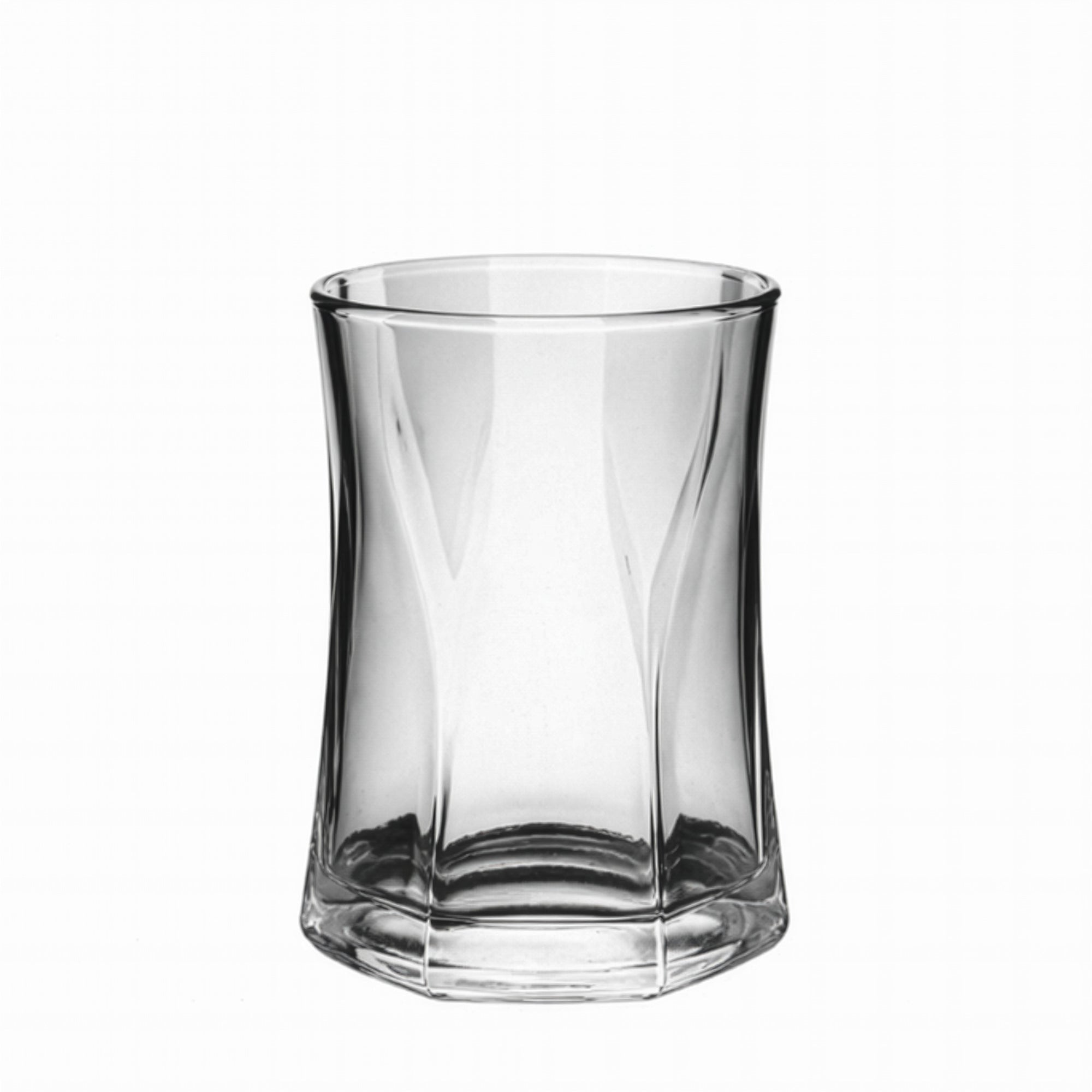 YERA Prima Valentino Glass Tumbler, 220ml, Set of 6 – Premium Tumbler Glass Set