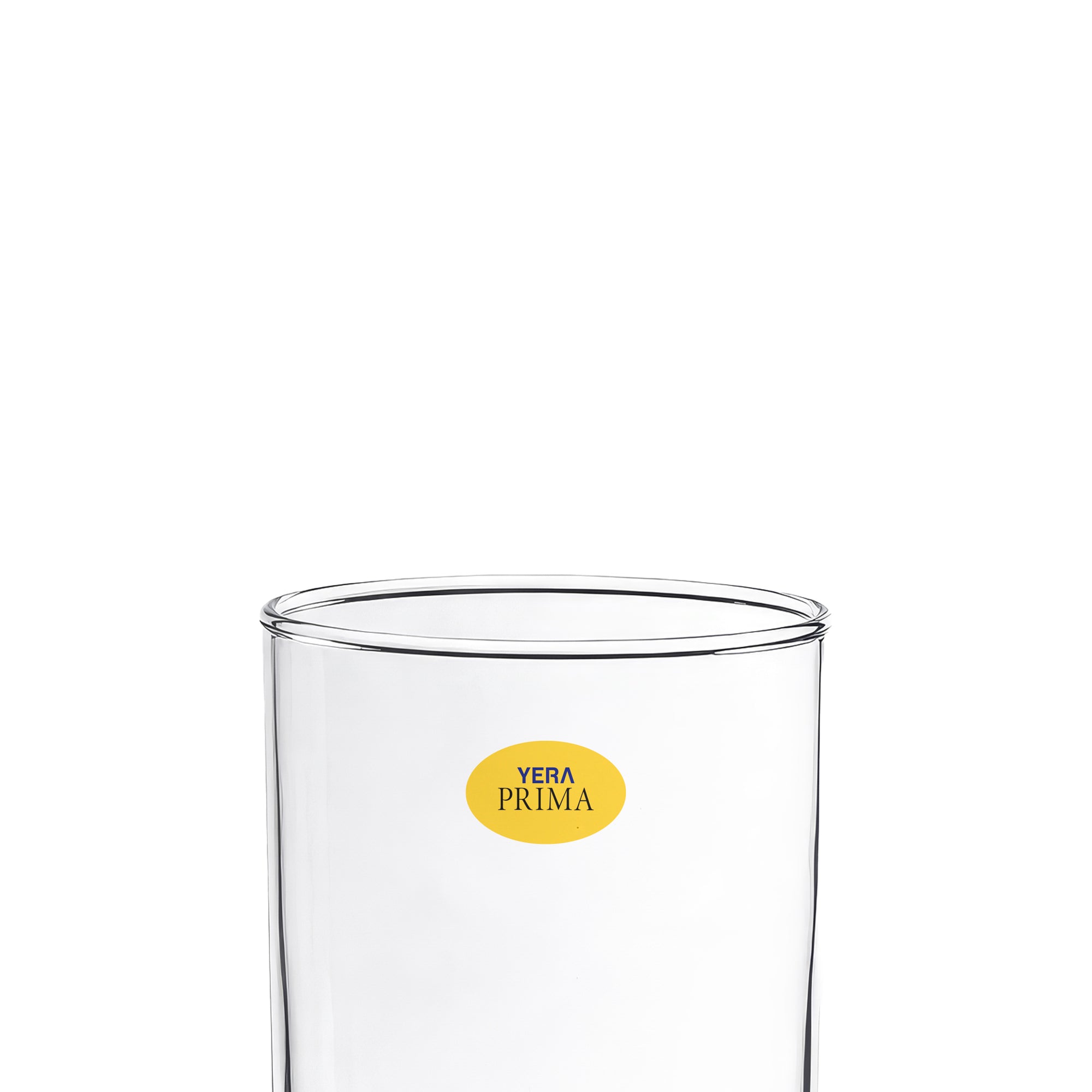 YERA Prima Invictus Juice Glass, 245ml, Set of 6 – Strong Base Juice Glass Set