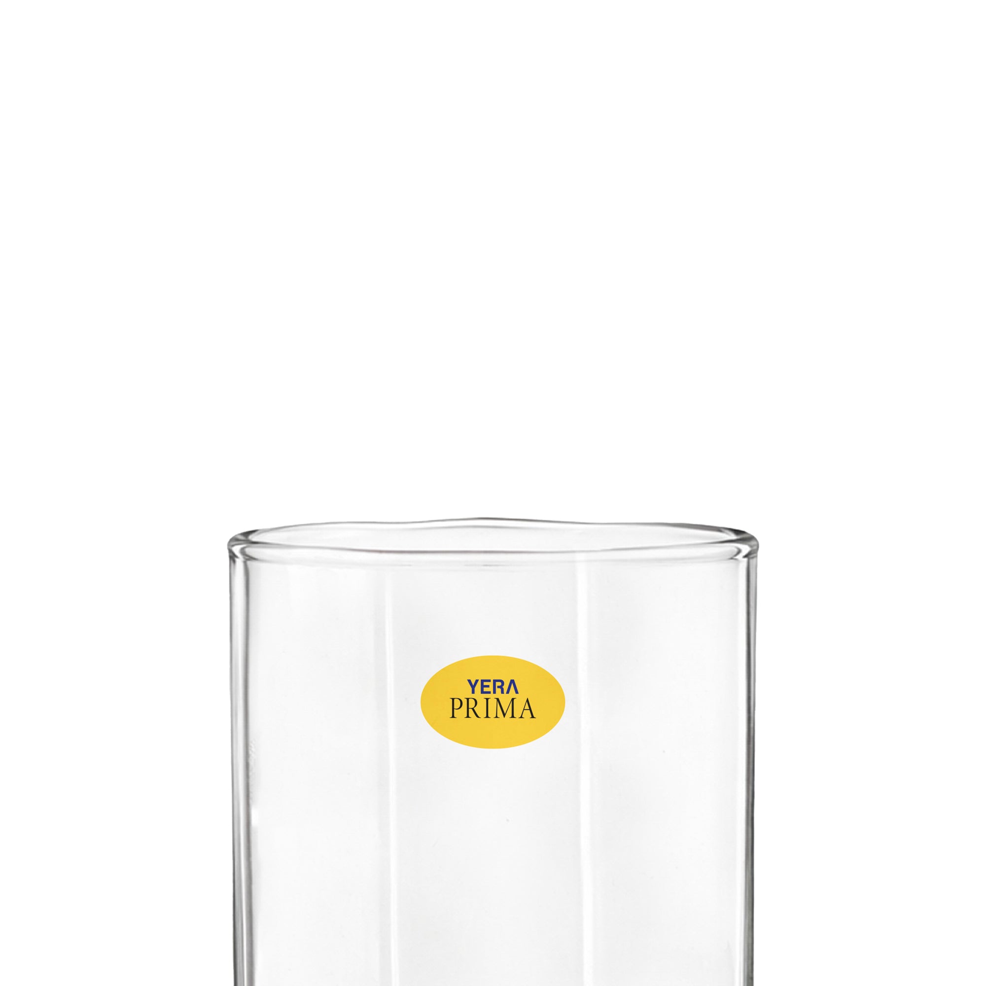 YERA Prima Lisbon Beverage Glass, 230ml, Set of 6 – Everyday Drinking Glasses