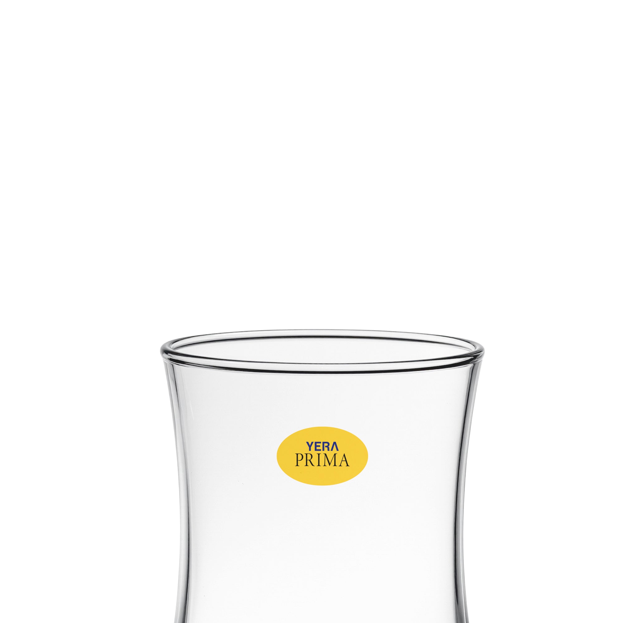 YERA Prima Radiance Glass, 220ml, Set of 6 – Stylish Water Glass Set