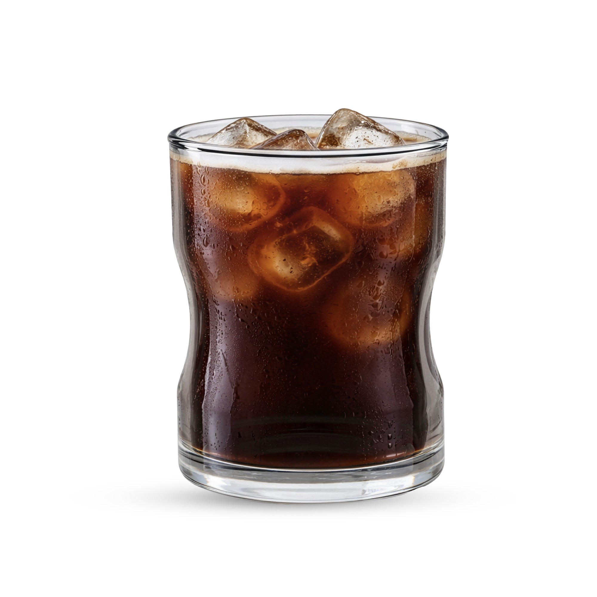 YERA Prima Austin Short Thumb Hold Glass, 245ml, Set of 6 – Easy Grip Drinking Glasses