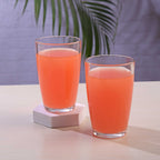 YERA Epitome Glass Tumbler TP10-P0, 240ml, Set of 6 Pack