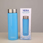 YERA Aqua Bliss Glass Water Bottle WB750, 750ml – Coated Drinking Bottle