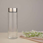 YERA Aqua Bliss Glass Water Bottle WB750 – Plain Water Bottle for Daily Use