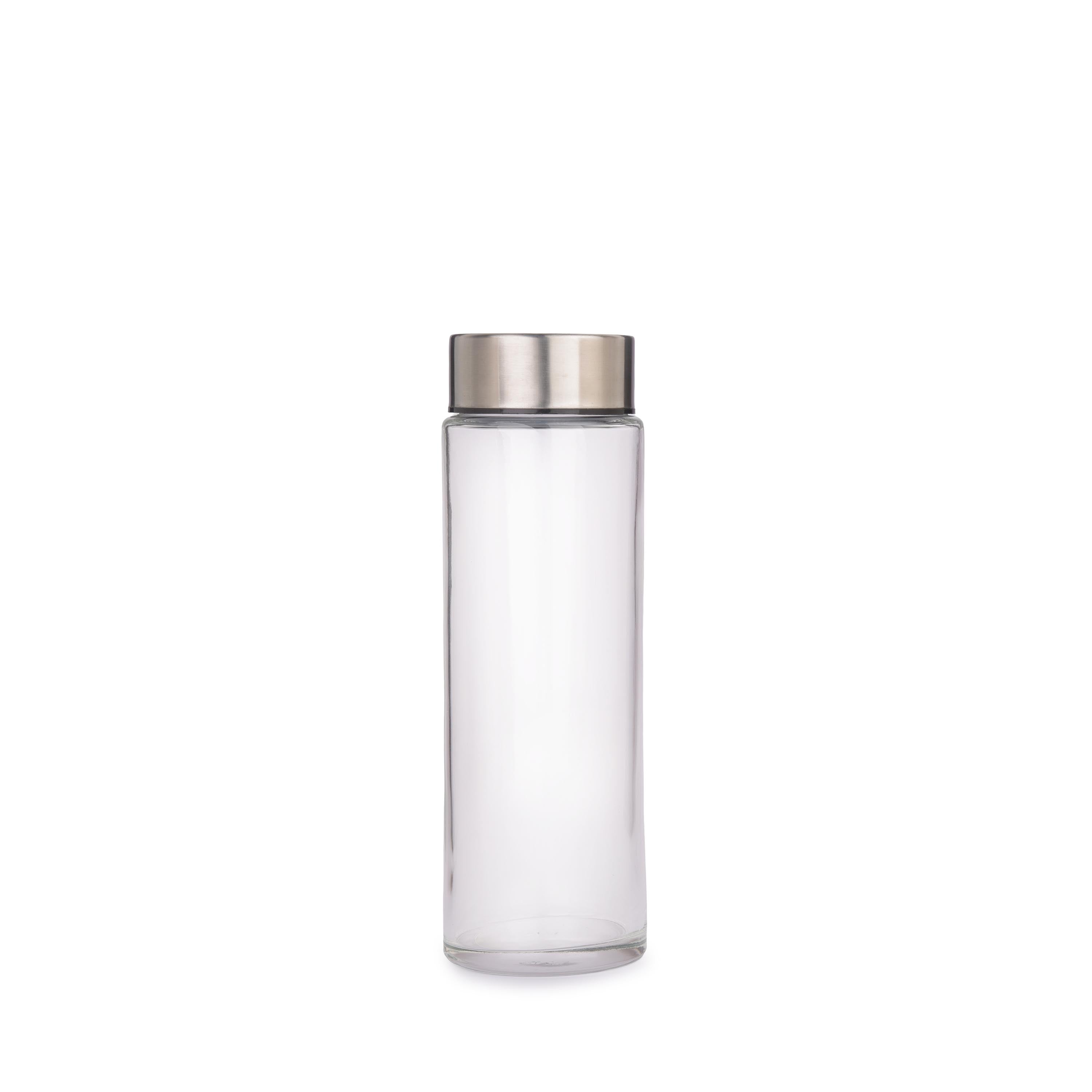 YERA Aqua Bliss Glass Water Bottle WB750 – Plain Water Bottle for Daily Use