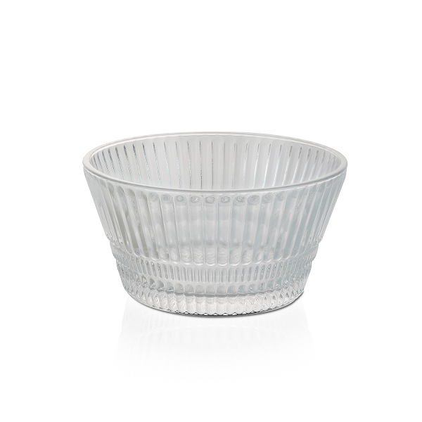 Ribbed Glass Bowl B11RIB YERA