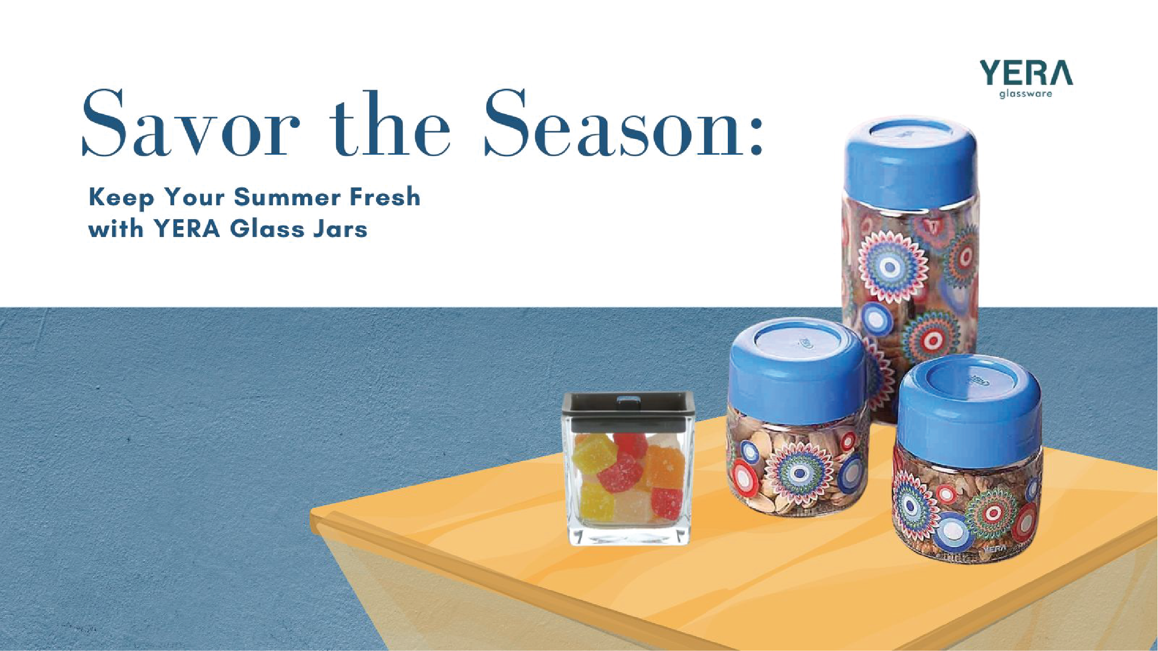 Savor the Season: Keep Your Summer Fresh with YERA Glass Jars